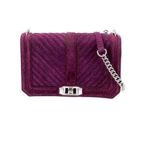Firm Price** Rebecca Minkoff Suede Love Bag